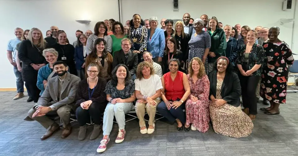 Volunteers packing food parcels